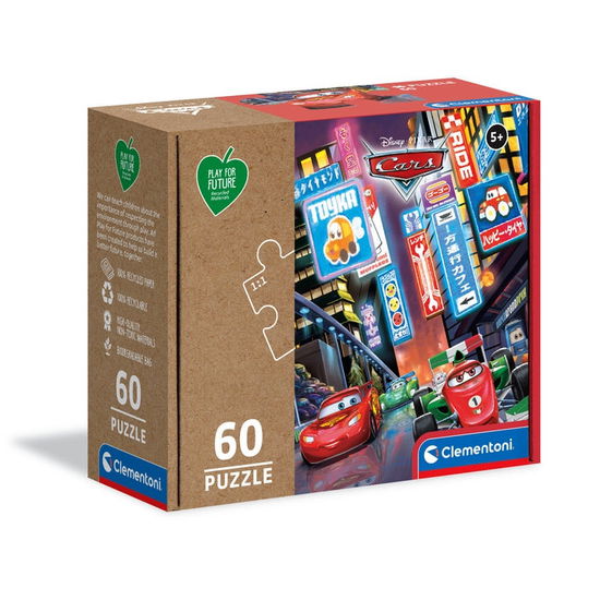 Clementoni Play for Future Puzzel - Cars 60st. - Clementoni - Inne -  - 8005125269990 - 