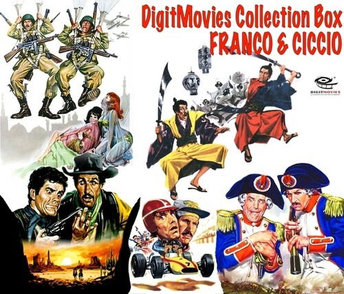 Cover for Digitmovies Collection Box - Franco &amp; Ciccio (CD) (2024)