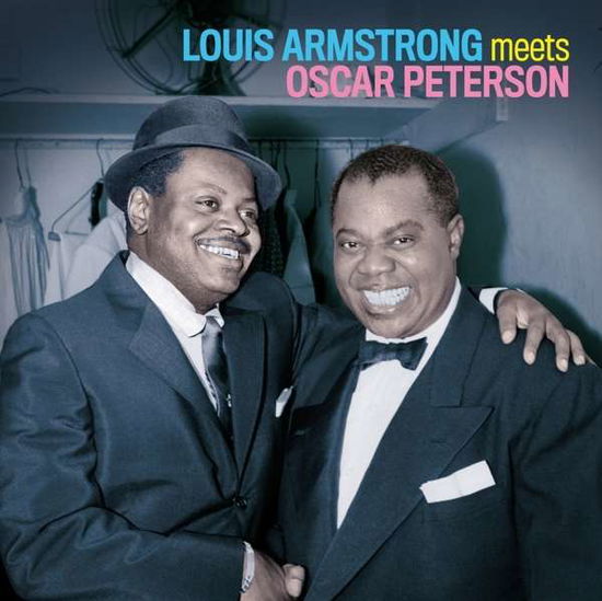 Cover for Louis Armstrong &amp; Oscar Peterson · Louis Armstrong Meets Oscar Peterson (+2 Bonus Tracks) (Transparent Yellow Vinyl) (LP) [Limited edition] (2020)