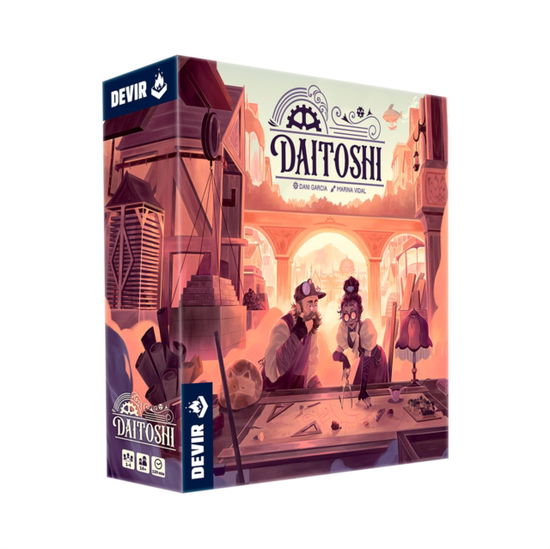 Daitoshi Game - - Board game - THAMES & KOSMOS - 8436607943990 - September 11, 2024