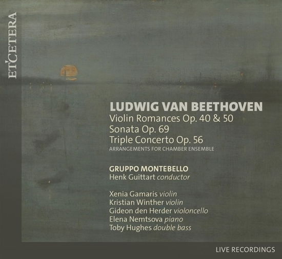 Cover for Gruppo Montobello &amp; Henk Guittart · Beethoven: Violin Romances Op.40 &amp; 50/Sonata Op.69/Triple Concerto Op.56 (CD) (2024)