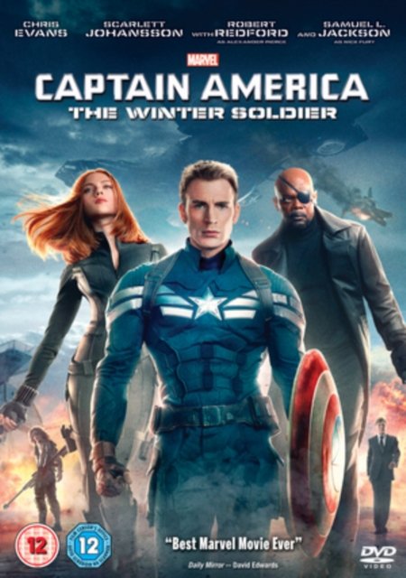 Cover for Captain America The Winter Soldier · Captain America 2 - The Winter Soldier (DVD) (2014)