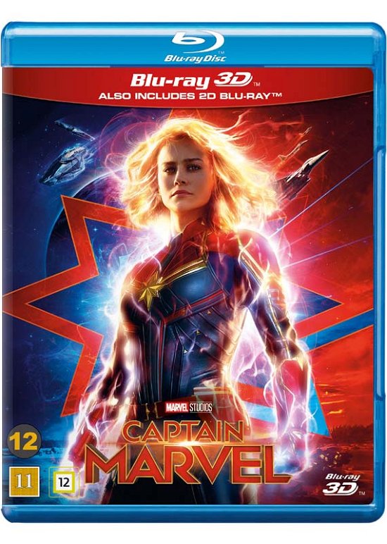 Captain Marvel - 3D - "Marvel" - Captain Marvel - 3D - Elokuva -  - 8717418543990 - torstai 18. heinäkuuta 2019