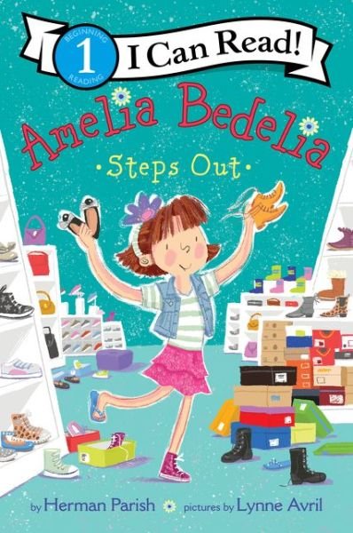 Cover for Herman Parish · Amelia Bedelia Steps Out - I Can Read Level 1 (Pocketbok) (2021)
