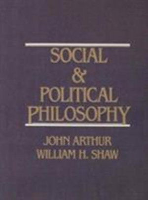 Cover for William Shaw · Social and Political Philosophy (Paperback Book) (1991)