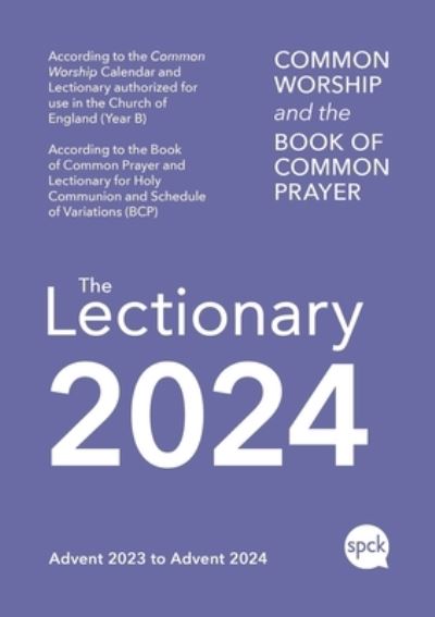 Common Worship Lectionary 2024 Spiral Bound - SPCK Publishing - Books - SPCK Publishing - 9780281087990 - May 18, 2023