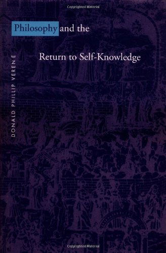 Philosophy and the Return to Self-Knowledge - Donald Phillip Verene - Books - Yale University Press - 9780300069990 - October 20, 1997