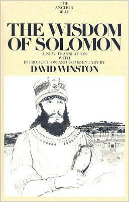 Cover for David Winston · The Wisdom of Solomon - The Anchor Yale Bible Commentaries (Gebundenes Buch) (1979)