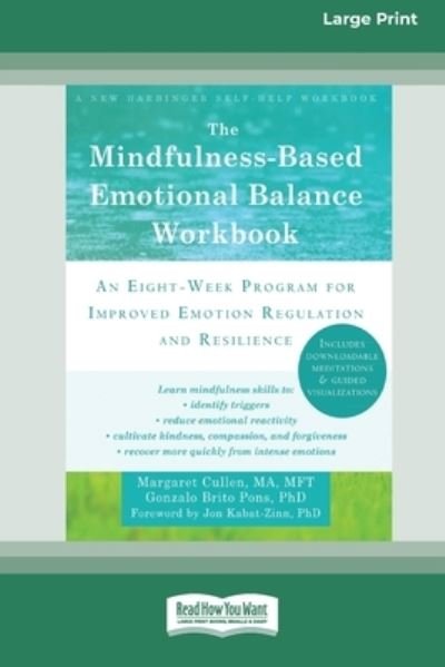 Cover for Margaret Cullen · The Mindfulness-Based Emotional Balance Workbook (Paperback Book) (2016)