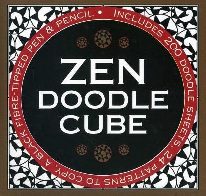 Cover for Peony Press · Zen Doodle Cube: Includes 200 Doodle Sheets, 24 Patterns to Copy, a Black Fibre-tipped Pen &amp; Pencil (Print) (2016)
