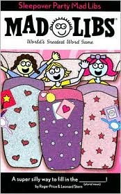 Cover for Roger Price · Sleepover Party Mad Libs - Mad Libs (Paperback Bog) (2008)