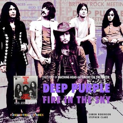 Cover for Simon Robinson · Deep Purple: Fire in the Sky: The Story of Smoke on the Water and Machine Head (Paperback Book) (2020)