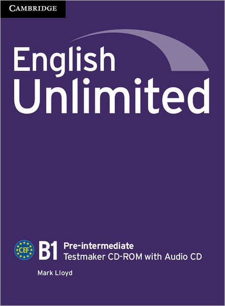 Cover for Mark Lloyd · English Unlimited Pre-intermediate Testmaker CD-ROM and Audio CD - English Unlimited (Book) (2012)