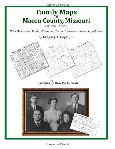 Cover for Gregory A. Boyd J.d. · Family Maps of Macon County, Missouri (Pocketbok) (2010)