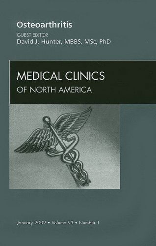 Cover for David Hunter · Osteoarthritis, An Issue of Medical Clinics - The Clinics: Internal Medicine (Hardcover Book) (2008)