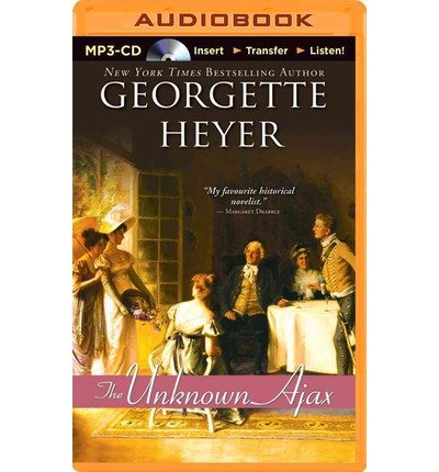 Cover for Georgette Heyer · The Unknown Ajax (MP3-CD) [Mp3 Una edition] (2014)