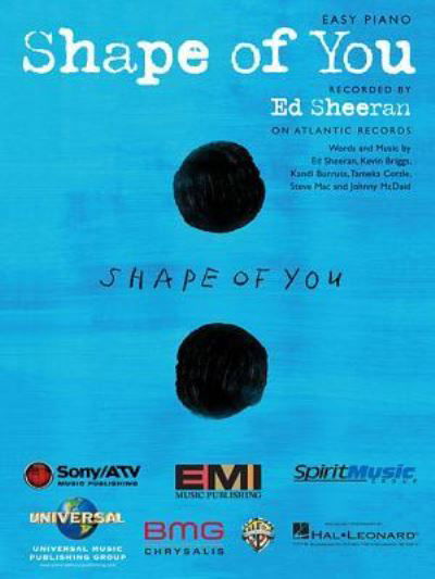 Cover for Ed Sheeran · Shape of You (Paperback Bog) (2017)