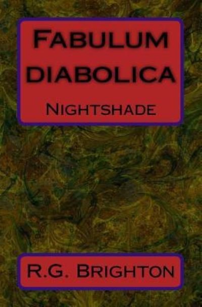 Cover for R G Brighton · Fabulum Diabolica (Paperback Book) (2016)