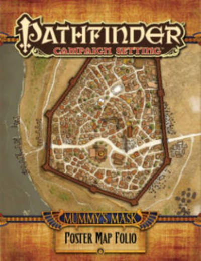 Pathfinder Campaign Setting: Mummy’s Mask Poster Map Folio - Paizo Staff - Board game - Paizo Publishing, LLC - 9781601255990 - August 19, 2014