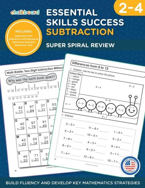 Essential Skills Success Subtraction - Demetra Turnbull - Książki - Chalkboard Publishing - 9781634459990 - 14 lutego 2017