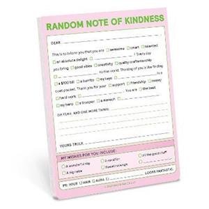 Knock Knock Random Note of Kindness Nifty Note - Knock Knock - Boeken - Knock Knock - 9781683493990 - 20 juli 2023