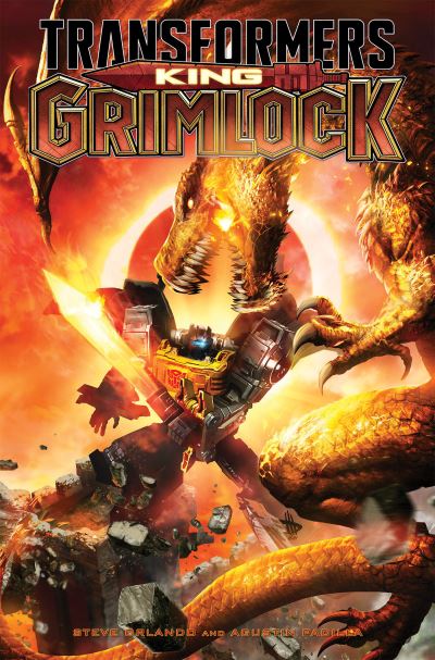 Cover for Steve Orlando · Transformers: King Grimlock (Hardcover Book) (2022)