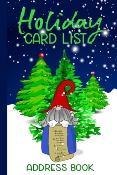 Cover for Weareads Books · Holiday Card List Address Book (Paperback Book) (2019)