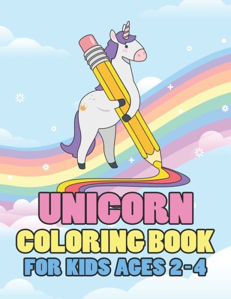 Cover for Jayce Carter · Unicorn Coloring Book for Kids Ages 2-4 (Paperback Book) (2019)