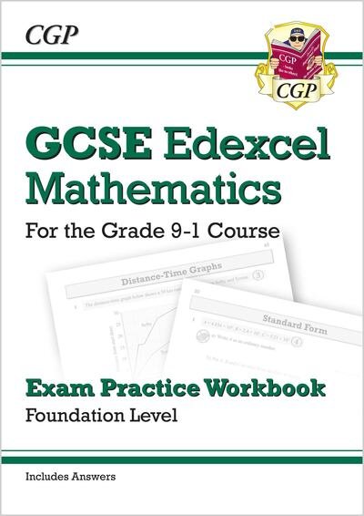 Cover for CGP Books · GCSE Maths Edexcel Exam Practice Workbook: Foundation - includes Video Solutions and Answers - CGP Edexcel GCSE Maths (Paperback Book) (2022)