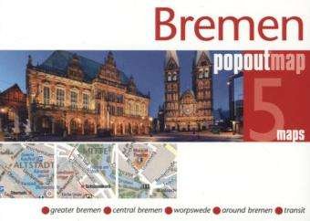 Bremen Popout Map - Popout Map - Książki -  - 9781845879990 - 