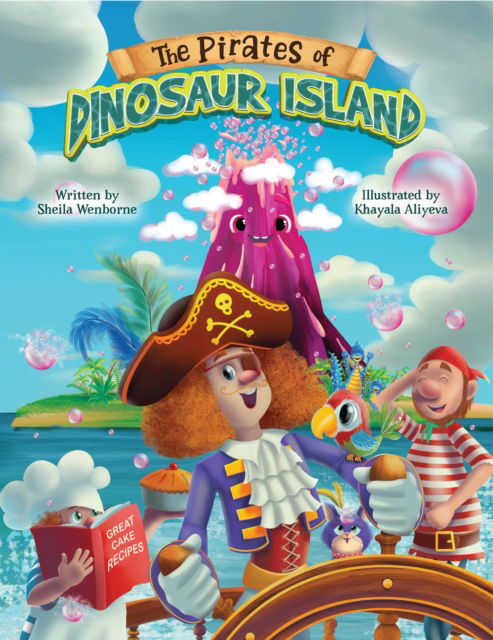 Cover for Sheila Wenborne · The Pirates of Dinosaur Island (Paperback Book) (2025)