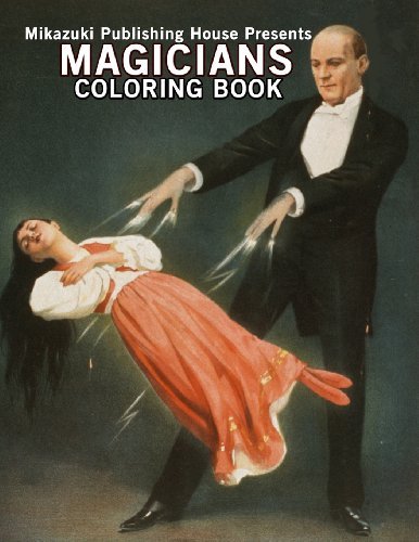 Magicians Coloring Book: Coloring Book Series - Mikazuki Publishing House - Bøger - Mikazuki Publishing House - 9781937981990 - 21. december 2012