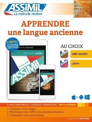 Cover for Assimil · Apprendre Une Langue Ancienne (Pocketbok) (2023)