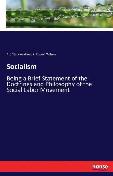 Cover for Starkweather · Socialism (Bog) (2017)