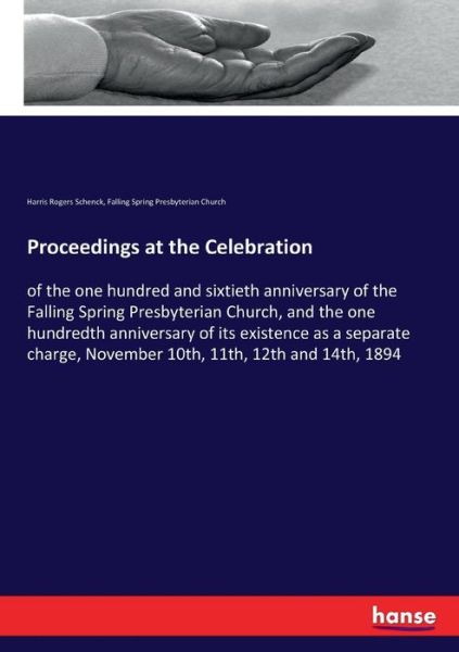 Cover for Harris Rogers Schenck · Proceedings at the Celebration (Paperback Book) (2017)