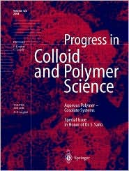 Cover for D.f. Anghel · Aqueous Polymer - Cosolute Systems: Special Issue in Honor of Dr. Shuji Saito - Progress in Colloid and Polymer Science (Hardcover Book) [2003 edition] (2003)