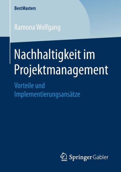 Cover for Wolfgang · Nachhaltigkeit im Projektmanag (Book) (2018)