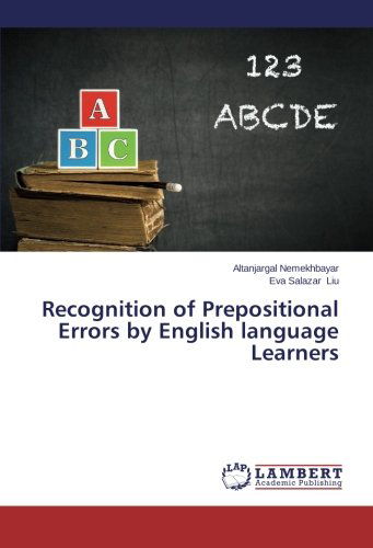 Cover for Eva Salazar Liu · Recognition of Prepositional Errors by English Language Learners (Paperback Book) (2014)