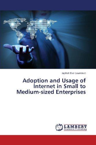 Cover for Japhet Eke Lawrence · Adoption and Usage of Internet in Small to Medium-sized Enterprises (Pocketbok) (2013)