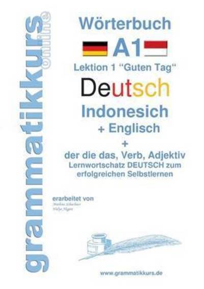 Cover for Schachner · Wörterbuch Deutsch - Indonesi (Book) (2015)