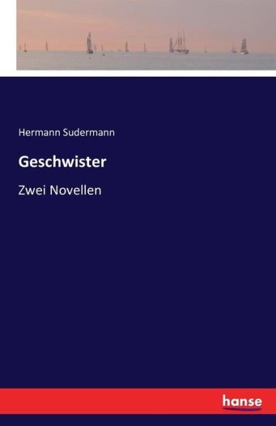 Cover for Sudermann · Geschwister (Book) (2016)