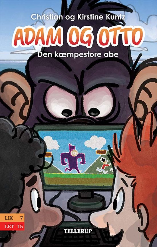 Cover for Kirstine Kuntz &amp; Christian Kuntz · Adam og Otto, 2: Adam og Otto #2: Den kæmpestore abe (Hardcover Book) [1st edition] (2020)