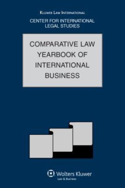 Cover for Dennis Campbell · The Comparative Law Yearbook of International Business (Hardcover Book) (2008)