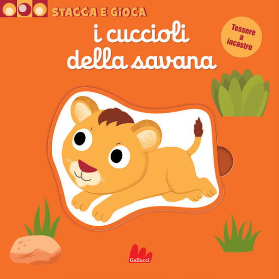 Cover for Nathalie Choux · I Cuccioli Della Savana. Stacca E Gioca. Ediz. A Colori (Book)