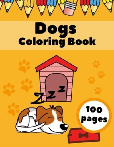 Cover for Lau Wucke · Dogs Coloring Book (Pocketbok) (2020)