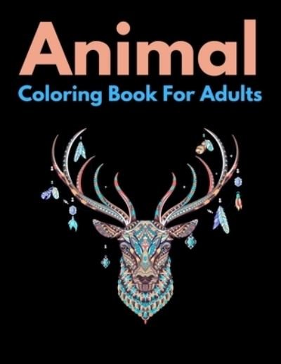Cover for Trendy Coloring · Animal Coloring Book For Adults (Paperback Bog) (2020)