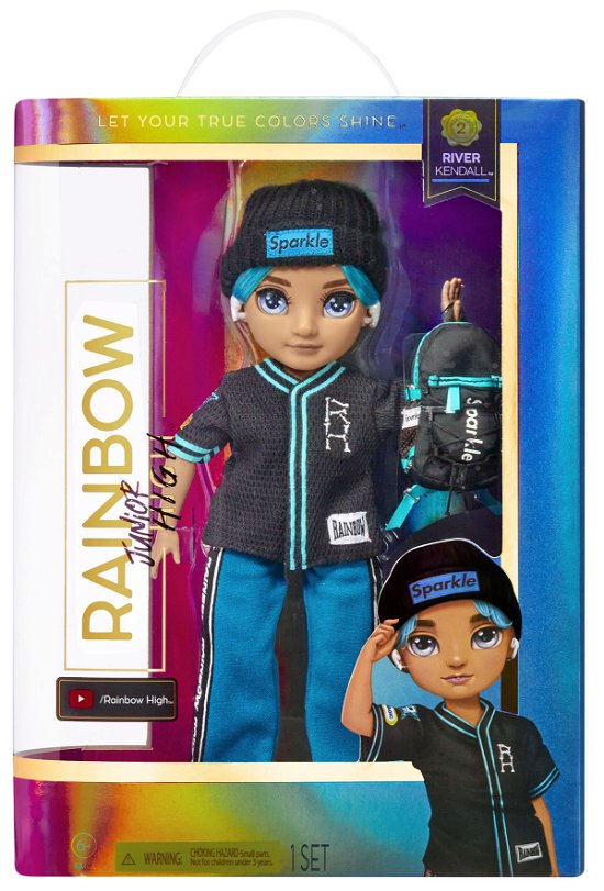 Rainbow High Junior High Doll Series 2 - River - MGA Entertainment - Merchandise - MGA - 0035051582991 - 