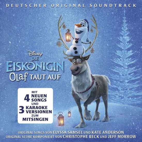 Die Eiskönigin: Olaf Taut Auf - OST / Various - Musiikki - WALT DISNEY - 0050087377991 - perjantai 24. marraskuuta 2017