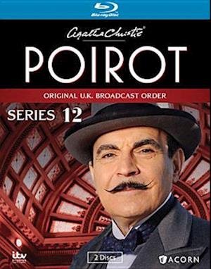 Cover for Agatha Christie's Poirot: Series 12 (Blu-Ray) (2014)