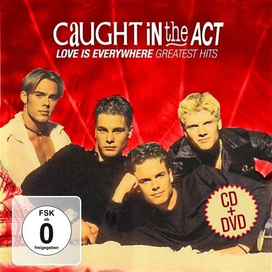 Cover for Caught in the Act · Love is GREATEST HITS (CD/DVD) (2013)